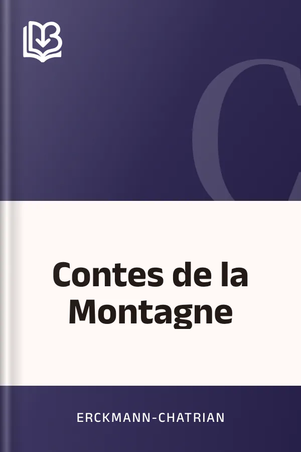 Contes de la Montagne d’Erckmann-Chatrian, couverture du livre