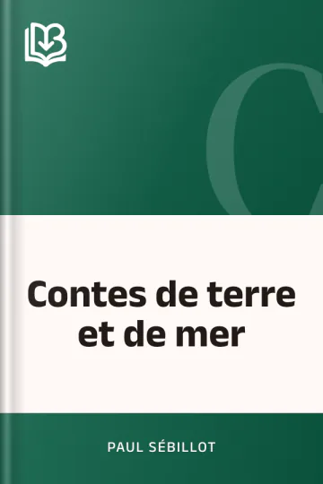 Contes de terre et de mer de Paul Sébillot, couverture du livre