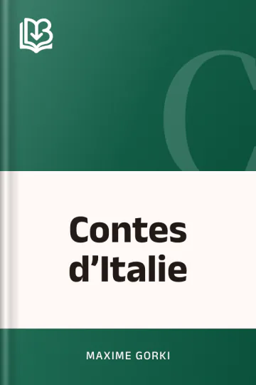 Contes d’Italie de Maxime Gorki, couverture du livre