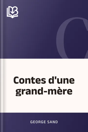 Contes d'une grand-mère de George Sand, couverture du livre