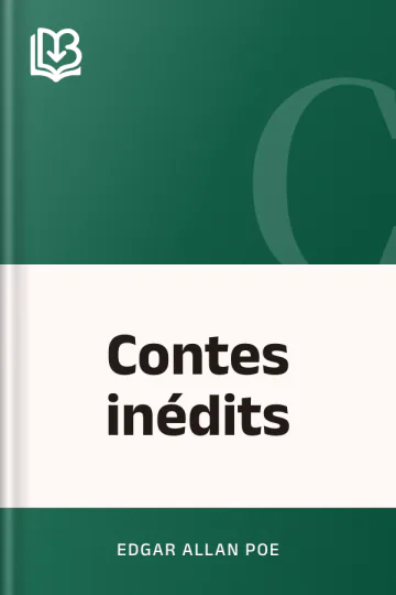 Contes inédits d’Edgar Allan Poe, couverture du livre