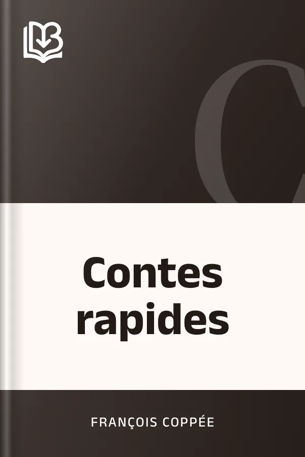 Contes rapides de François Coppée, couverture du livre