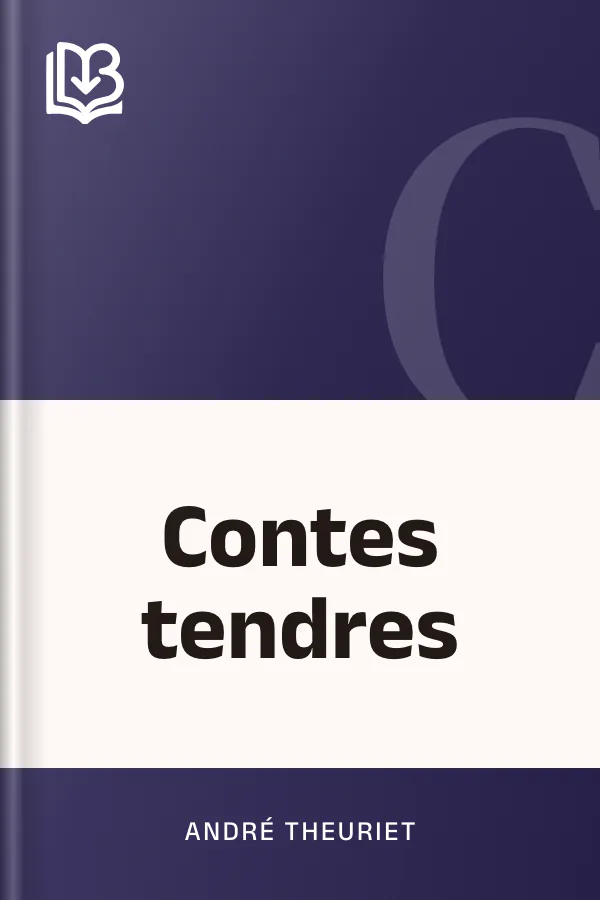 Contes tendres d’André Theuriet, couverture du livre