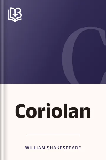 Coriolan de William Shakespeare, couverture du livre