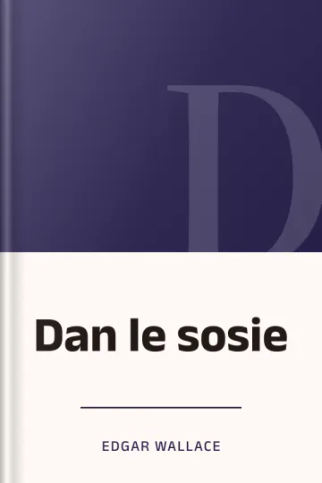 Dan le sosie d’Edgar Wallace, couverture du livre