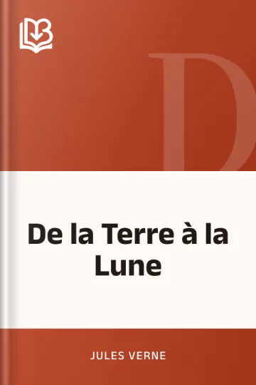De la Terre à la Lune de Jules Verne, couverture du livre