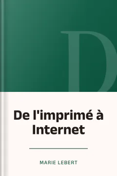 De l'imprimé à Internet - Marie Lebert