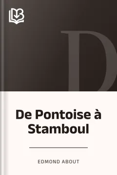 De Pontoise à Stamboul - Edmond About