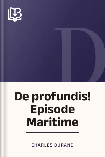 De profundis! Episode Maritime de Charles Durand, couverture du livre