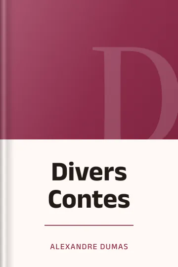 Divers Contes d’Alexandre Dumas, couverture du livre