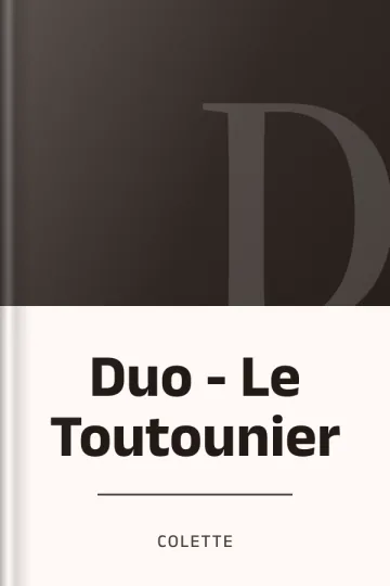Duo - Le Toutounier de Colette, couverture du livre