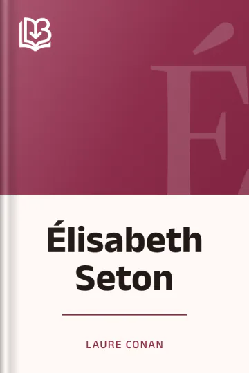 Élisabeth Seton de Laure Conan, couverture du livre