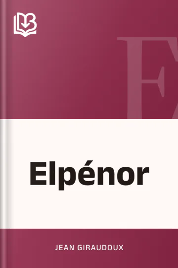 Elpénor de Jean Giraudoux, couverture du livre