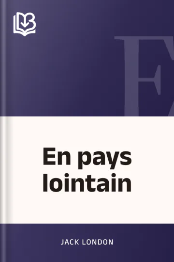 En pays lointain de Jack London, couverture du livre