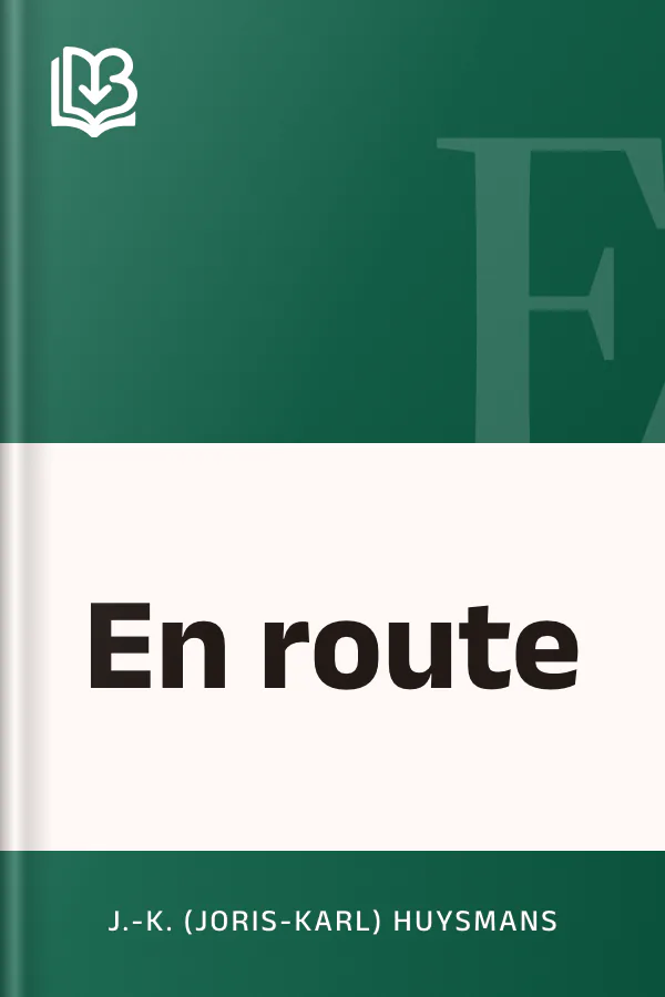 En route de J.-K. (Joris-Karl) Huysmans, couverture du livre