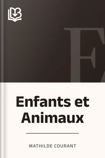 Enfants et Animaux de Mathilde Courant, couverture du livre