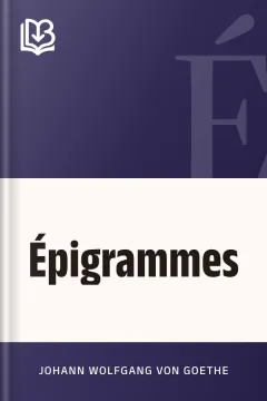 Épigrammes - Johann Wolfgang von Goethe