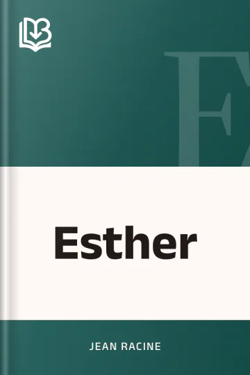 Esther de Jean Racine, couverture du livre