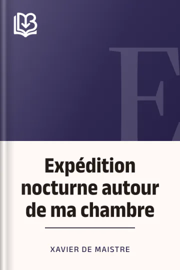 Expédition nocturne autour de ma chambre de Xavier de Maistre, couverture du livre