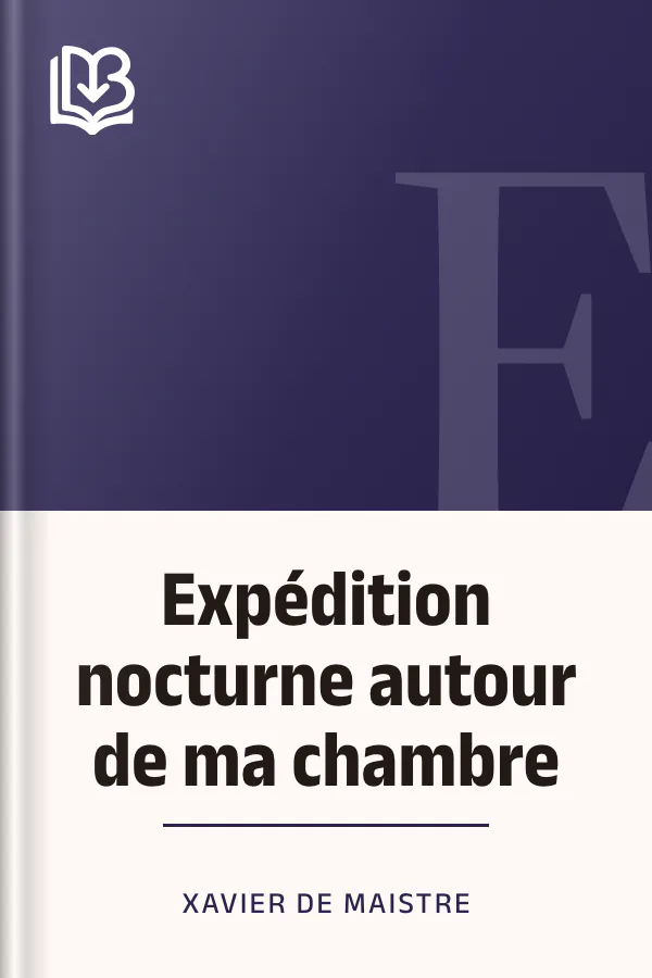 Expédition nocturne autour de ma chambre de Xavier de Maistre, couverture du livre