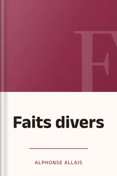 Faits divers - Alphonse Allais