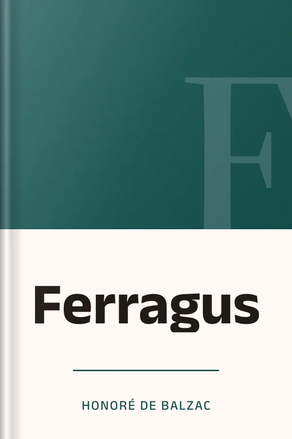 Ferragus d’Honoré de Balzac, couverture du livre