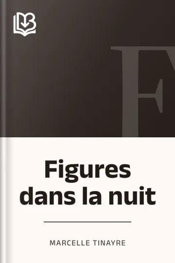 Figures dans la nuit de Marcelle Tinayre, couverture du livre