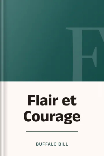 Flair et Courage de Buffalo Bill, couverture du livre