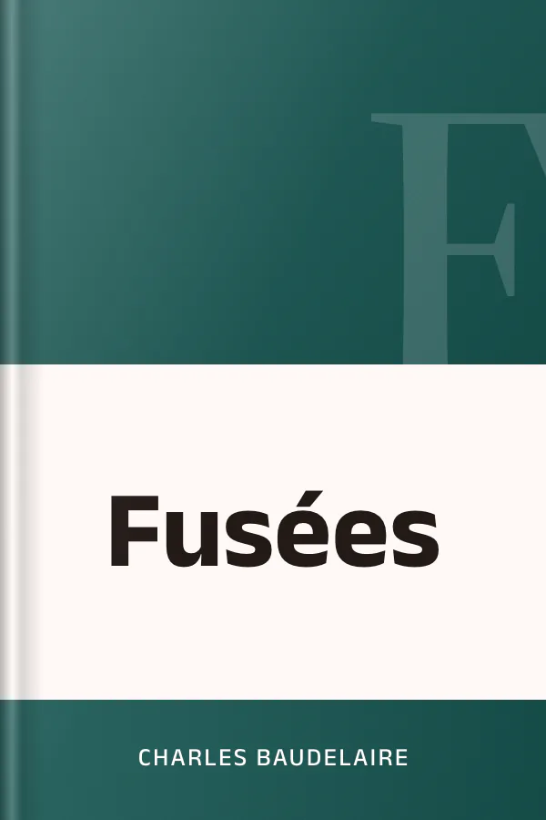Fusées de Charles Baudelaire, couverture du livre