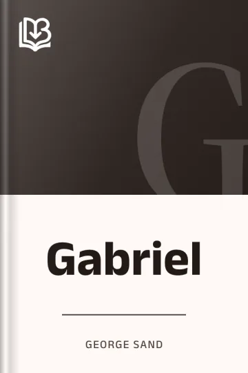 Gabriel de George Sand, couverture du livre