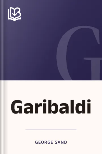 Garibaldi de George Sand, couverture du livre
