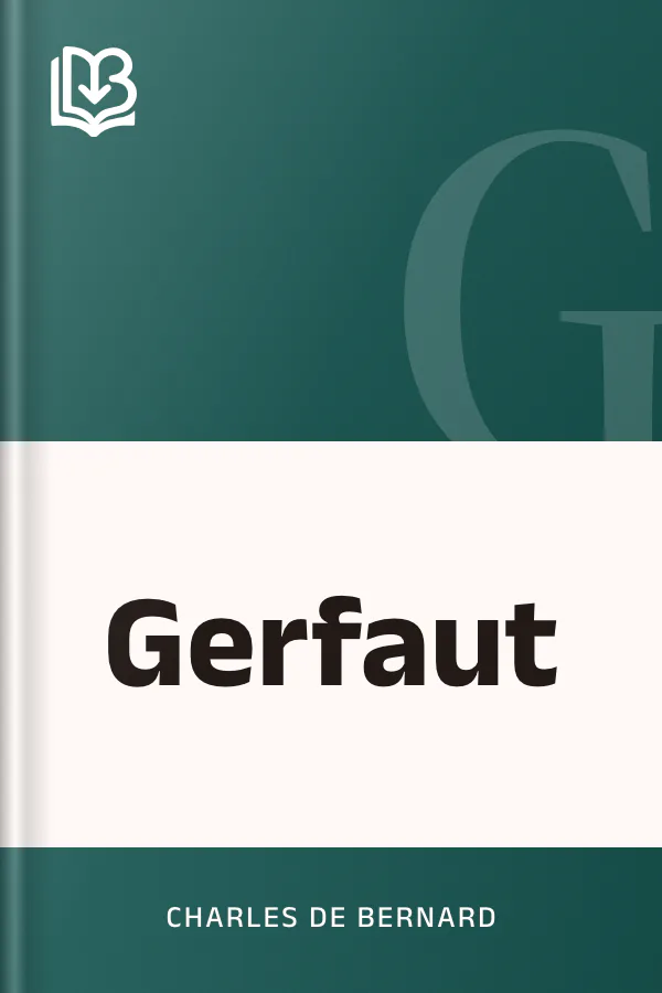 Gerfaut de Charles de Bernard, couverture du livre