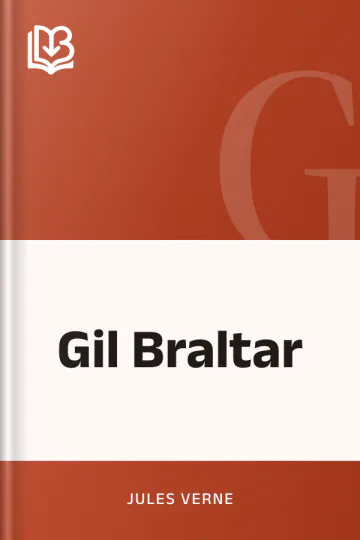Gil Braltar de Jules Verne, couverture du livre