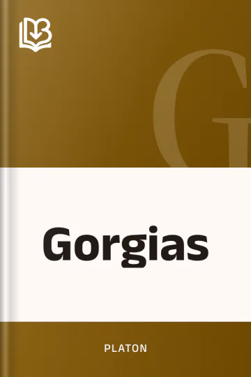 Gorgias de Platon, couverture du livre