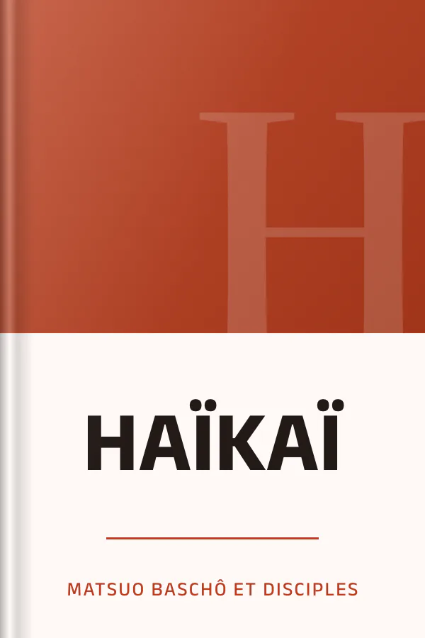 HAÏKAÏ de Matsuo Baschô et disciples, couverture du livre