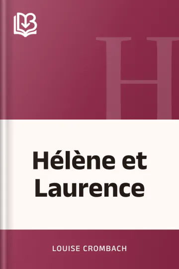 Hélène et Laurence de Louise Crombach, couverture du livre