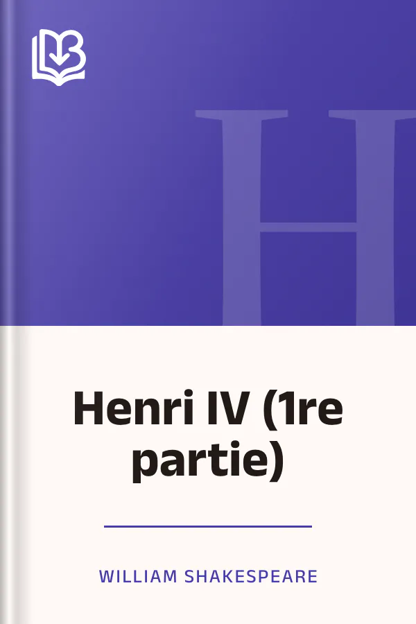 Henri IV (1re partie) de William Shakespeare, couverture du livre