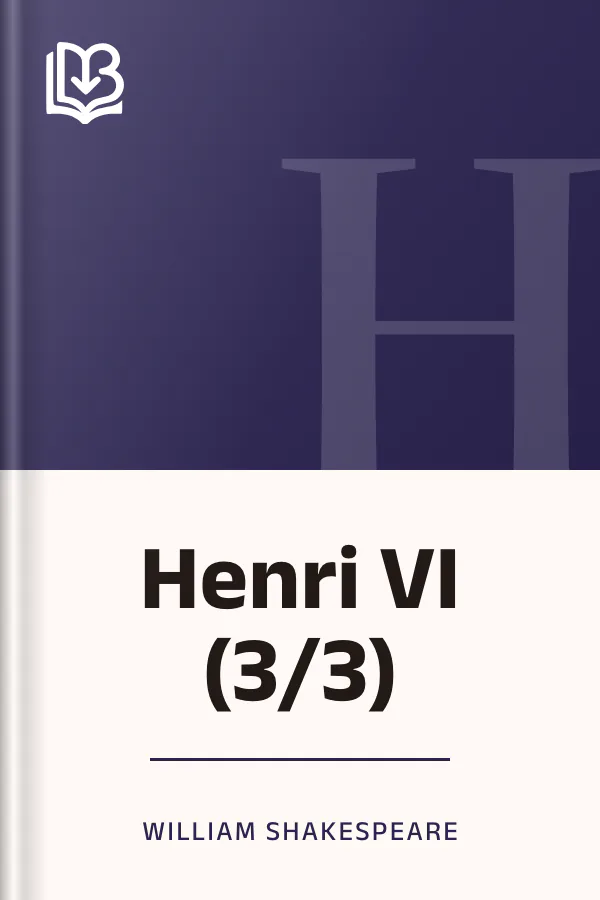 Henri VI (3/3) de William Shakespeare, couverture du livre