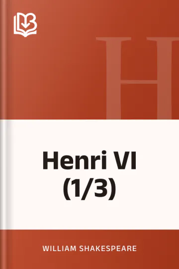 Henri VI (1/3) de William Shakespeare, couverture du livre