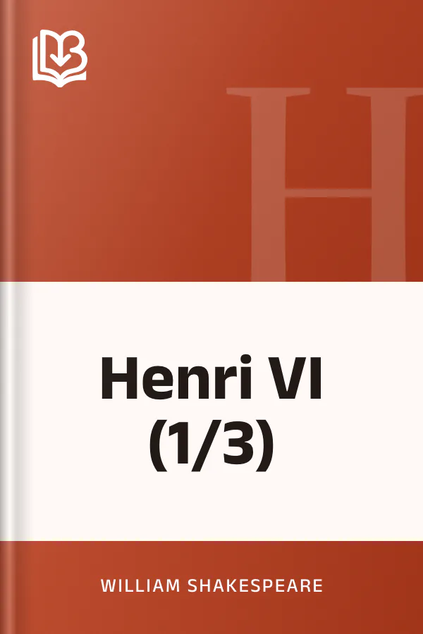 Henri VI (1/3) de William Shakespeare, couverture du livre