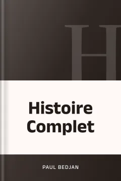 Histoire Complet - Paul Bedjan