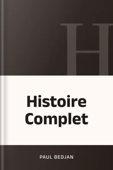 Histoire Complet de Paul Bedjan, couverture du livre