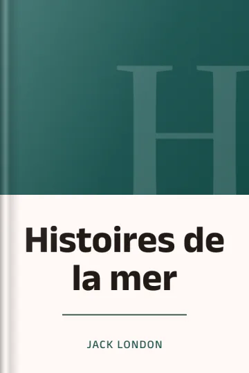 Histoires de la mer de Jack London, couverture du livre
