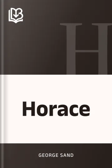 Horace de George Sand, couverture du livre