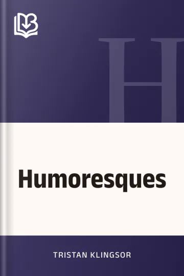 Humoresques de Tristan Klingsor, couverture du livre
