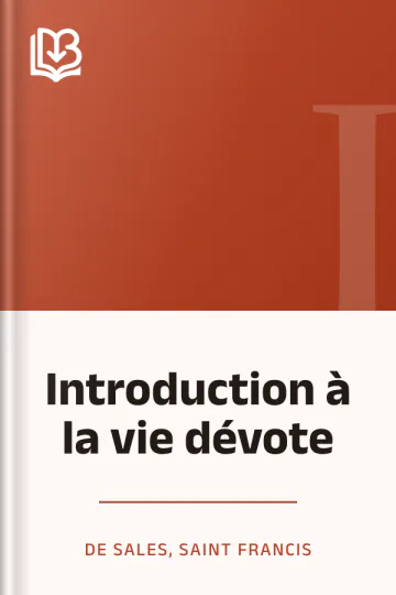 Introduction à la vie dévote de Saint de Sales Francis, couverture du livre