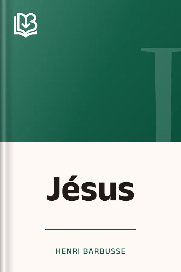 Jésus d’Henri Barbusse, couverture du livre