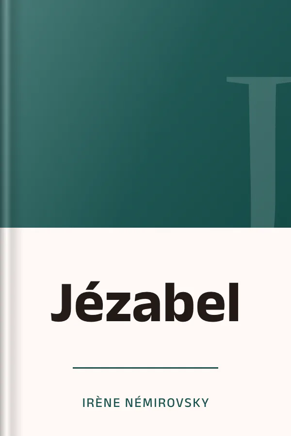 Jézabel d’Irène Némirovsky, couverture du livre