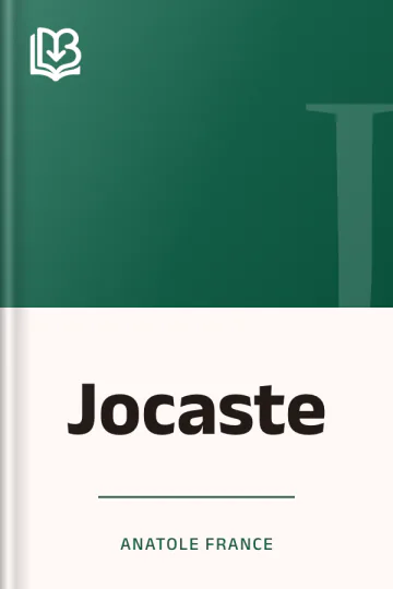 Jocaste d’Anatole France, couverture du livre