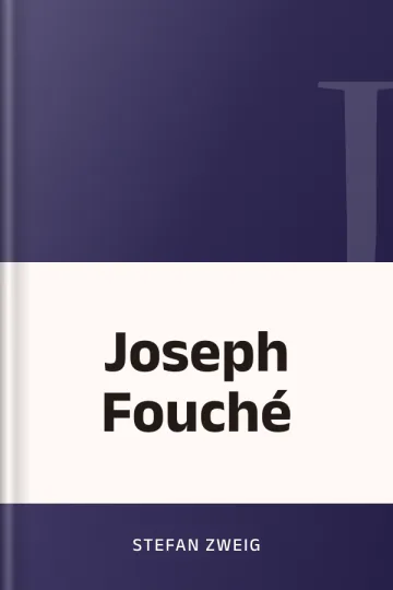 Joseph Fouché de Stefan Zweig, couverture du livre